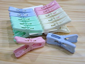 12个环保胶夹家直销 夹子 塑料衣夹 二元精品 日用百货a9 1 2