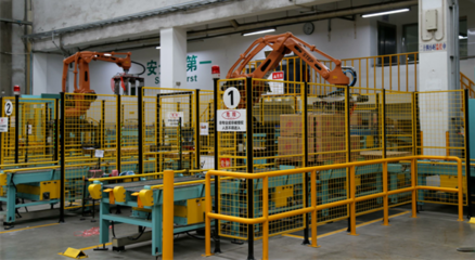 机器人视觉引导黑科技,视比特机器人展示“钢板切割下料全自动分拣系统”