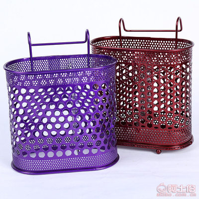 【自主厂家直销9.9元厨房用品彩色不锈钢筷笼居家实用筷筒餐具收纳筒彩色钢筷笼】义乌市牛军日用品商行 - 产品库