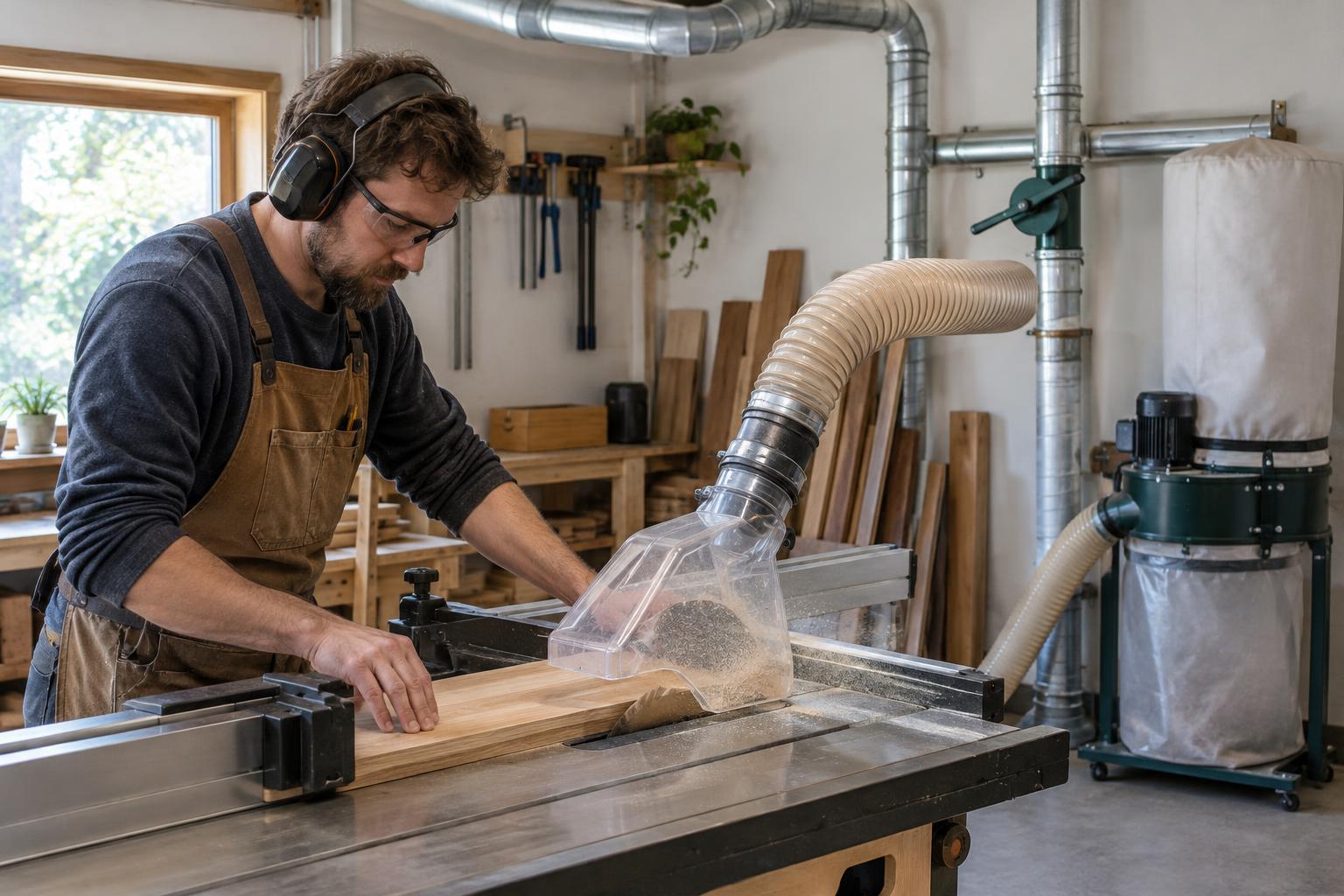 Balancing Dust Extraction Performance with Fan Energy Use